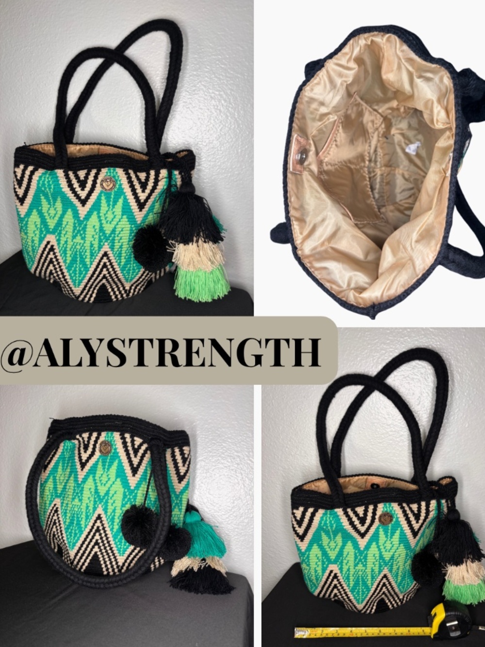 Handmade Wayuu Bucket Tote